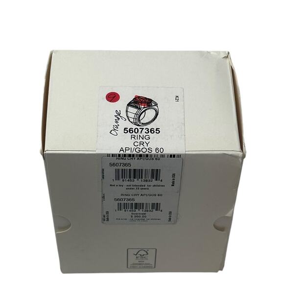 Swarovski Chroma Cocktail Ring Pink and Gold 60 EUR - 9 USA - Picture 11 of 11